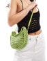 Фото #1 товара South beach cross body crochet bag in green