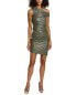 Фото #1 товара Helmut Lang Ruched Sheath Dress Women's Grey L