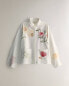 Embroidered cotton shirt