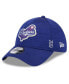 Фото #1 товара Men's Royal Los Angeles Dodgers 2024 Clubhouse 39THIRTY Flex Fit Hat