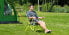 Coleman Bungee - 136 kg - Camping chair - 4 leg(s) - 5 kg - Mesh,Nylon,Polyester - Gray - Lime
