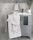 Фото #3 товара Textiles Turkish Cotton Figi Embellished Bath Towel Set, 2 Piece