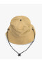 Фото #6 товара / Kadın Basic Katlanan Bucket Şapka Çıkarılabilir Ip Askılı