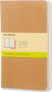 Moleskine Zestaw 3 zeszytów MOLESKINE Cahier Journals L (13x21cm), gładki, 80 stron, piaskowy