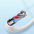 Фото #11 товара Kabel przewód USB-C - Lightning ze wskaźnikiem LED 20W A10 Series 1.2 m biały