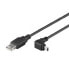 Фото #2 товара Wentronic 4040849939716 - 1.8 m - USB A - Mini-USB B - USB 2.0 - Male/Male - Black