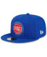 ფოტო #1 პროდუქტის Men's Blue Detroit Pistons 2023 NBA Draft 59FIFTY Fitted Hat