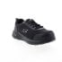 Фото #4 товара Skechers Arch Fit Sr Ringstap 200086 Mens Black Canvas Athletic Work Shoes