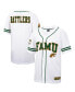 Men's White, Green Florida A&M Rattlers Free Spirited Baseball Jersey