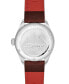 ფოტო #3 პროდუქტის Men's Swiss Automatic Alpiner 4 Brown Leather Strap Watch 40mm