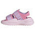 ADIDAS Mehana sandals Bliss Pink / Spark / Bliss Lilac, 28 - фото #4