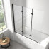 Фото #2 товара EMKE Duschwand für Badewanne 130x140cm