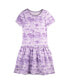 Фото #2 товара Платье для малышей Mightly длиной до колена из органического хлопка с коротким рукавом