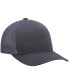 Men's TravisMathew Heathered Charcoal Widder 2.0 Trucker Snapback Hat
