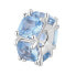 Фото #1 товара Fancy Cloud Light Blue FCL04 timeless silver pendant