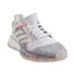 Фото #2 товара Adidas Marquee Boost Low Men's Basketball Shoes White-Off White-Cyan g27745