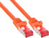 Фото #1 товара InLine Patch Cable S/FTP PiMF Cat.6 250MHz PVC copper orange 1m