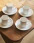 Фото #24 товара Gold bone china coffee cup and saucer