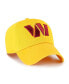 ფოტო #2 პროდუქტის Men's Gold Washington Commanders Clean Up Adjustable Hat