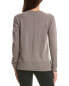 Forte Cashmere Raglan V-Neck Cashmere Sweater Women's