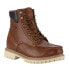 Фото #4 товара Lugz Folsom Lace Up Mens Brown Casual Boots MFOLSOV-7742