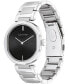 ფოტო #2 პროდუქტის Women's 2-Hand Silver-Tone Stainless Steel Bracelet Watch 36mm