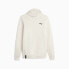 Puma Pumatech Knitted Scuba Pullover Hoodie Mens White Casual Athletic Outerwear