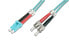 Фото #1 товара DIGITUS Fiber Optic Multimode Patch Cord, OM 3, LC / ST