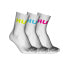 Фото #3 товара HUGO Qs Neon Logo Cc socks 3 pairs
