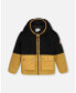 ფოტო #1 პროდუქტის Boy Sherpa Vest Black And Caramel - Toddler Child