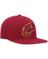 ფოტო #4 პროდუქტის Men's Wine Cleveland Cavaliers Ground 2.0 Snapback Hat