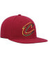 Men's Wine Cleveland Cavaliers Ground 2.0 Snapback Hat