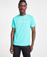 Men's Short Sleeve Crewneck Stacked Logo Graphic T-Shirt, Created for Macy's