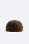 Short corduroy hat