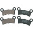 DRAG SPECIALTIES Organic FAD605/4TT Brake Pads