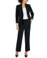 Crepe Two-Button Blazer & Pants, Regular and Petite Sizes