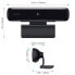 Фото #2 товара Aukey Stream Series 1080p Webcam - schwarz