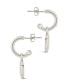 Фото #3 товара Серьги Sterling Forever Calla Hoops