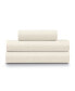 Фото #1 товара Soft Heather Jersey Knit 3-Piece Sheet Set - Twin