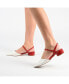 ფოტო #6 პროდუქტის Women's Brynn Block Heel Pointed Toe Flats