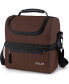 Фото #1 товара Insulated 2-Compartment Lunch Box Bag With Strap