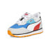 Фото #2 товара Puma Rider Future Vintage Lace Up Toddler Boys White Sneakers Casual Shoes 3860