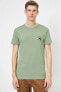 Erkek Yeşil T-Shirt 0YAM14772OK