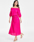 Фото #1 товара Макси-юбка с поясом I.N.C. International Concepts для женщин, созданная для Macy's.