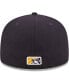 Men's Navy Charleston RiverDogs Authentic Collection 59FIFTY Fitted Hat