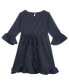 ფოტო #2 პროდუქტის Toddler Girls Bell Sleeve Knit Dress
