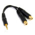 STARTECH 6´´ Stereo Splitter 3.5 to 2x 3.5 cable