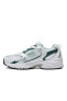 530 White Silver Green Kadın Spor Ayakkabı