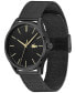 Фото #2 товара Наручные часы Versace Men's Swiss Chronograph Greca Brown Leather Strap Watch 45mm