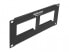 Фото #1 товара Delock 81379 - Black - Metal - Rack mounting - 2U - 254 mm - 87 mm